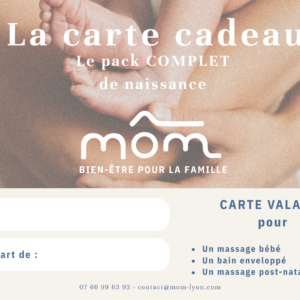 Carte cadeau - Pack COMPLET de naissance